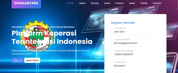 Danaantara Platform Koperasi Terintegrasi Indonesia Rivter Taekwondo Academy